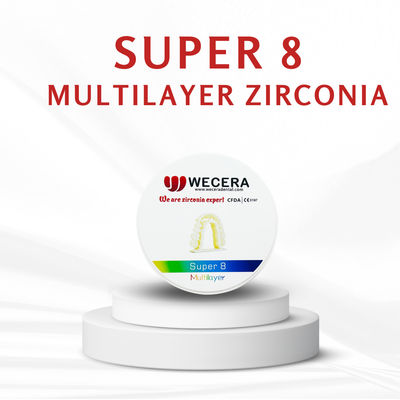 1500 Degree Sintering Temperature Multi Layer Zircon Disc Diameter 98 Mm Manufactured for Long Lasting in Harsh Conditions
