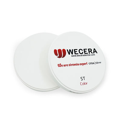 Τα A3.5 D98*18mm ST σκίασαν προ το CAM οδοντικό 1100Mpa CAD φραγμών Zirconia